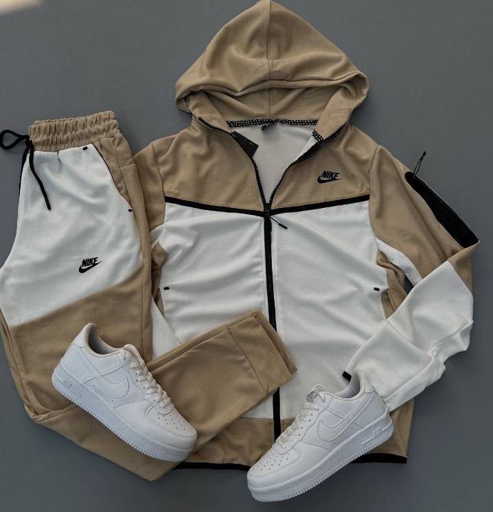 Conjunto Nike Marrom
