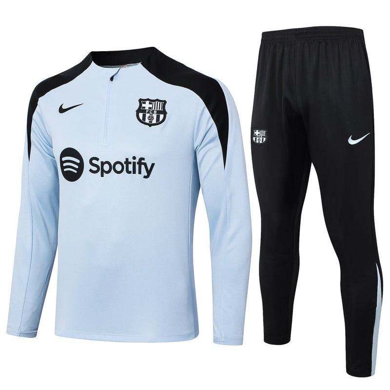 Conjunto Tracksuit - Barcelona Preto e Branco